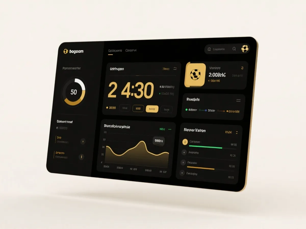 世界杯实时数据平台界面预览